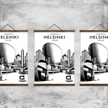 Metropolis Helsinki Juliste 30x40