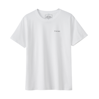 Paine Clothing Klassikko T-paita, Unisex, Valkoinen