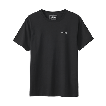 Paine Clothing Klassikko T-paita, Unisex, Musta