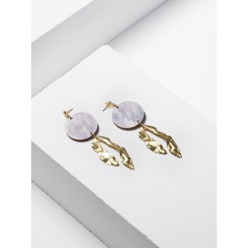 UHANA Breeze Earrings, Lilac