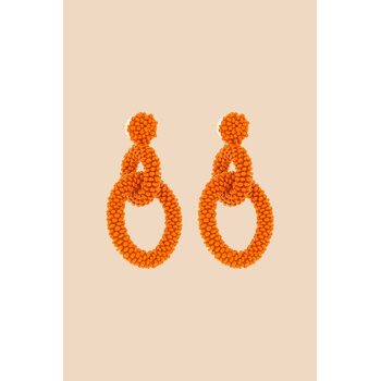 Kaiko Clothing Gia Earrings, Orange