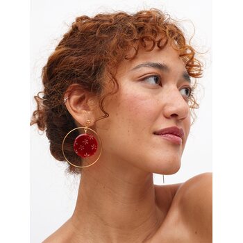UHANA Rose Earrings