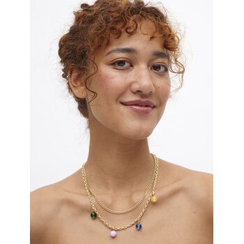 UHANA Everyday Chain Necklace Set & Uhana Amulets, Gold