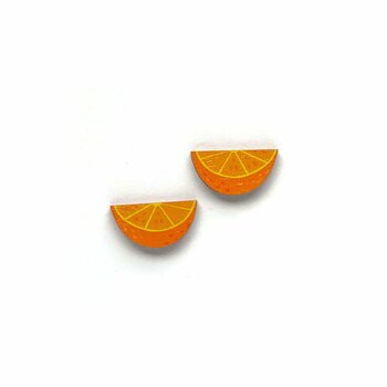 Crazy Granny Designs Orange - Mini Studs
