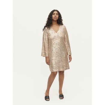 UHANA Secret Dress, Light Bronze Sequin