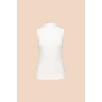 Kaiko Clothing Rib Top, White