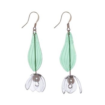 Upcycle with Jing Just A Flower, Lily Of The Valley Earrings