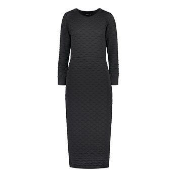 UHANA Mirage Knit Dress, Black