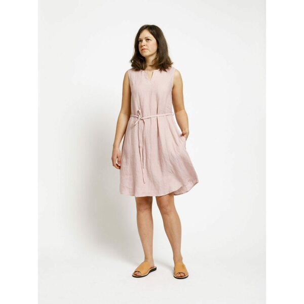 Nouki HAY Linen Dress, Pink
