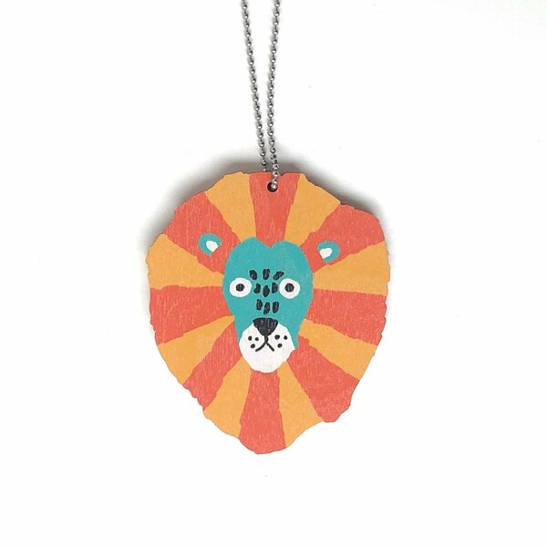 Crazy Granny Designs Lion Necklace - Magic Animal Collection