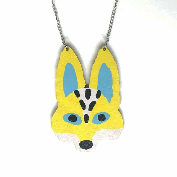Crazy Granny Designs Fox Necklace - Magic Animal Collection
