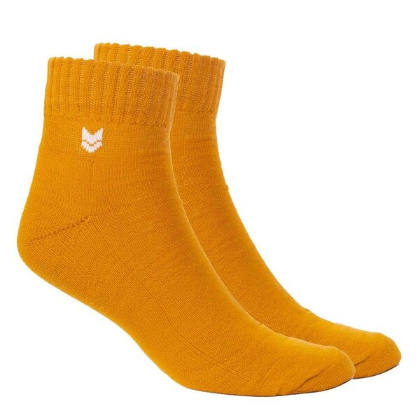 VAI-KØ Merino Wool Quarter Socks, Autumn Gold