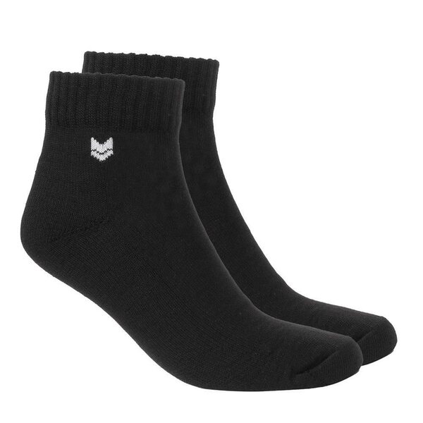VAI-KØ Merino Wool Quarter Socks, Black