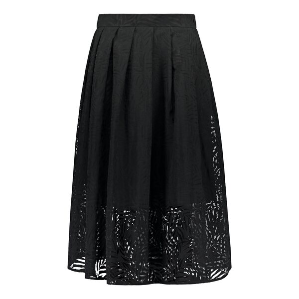 UHANA Flux Skirt, Devoré Black