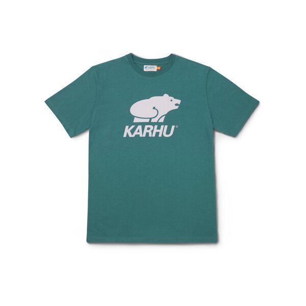 Karhu Basic Logo T-Shirt, Atlantic Deep / Hushed Violet