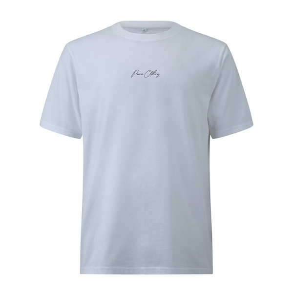Paine Clothing Signature Oversize T-paita valkoinen
