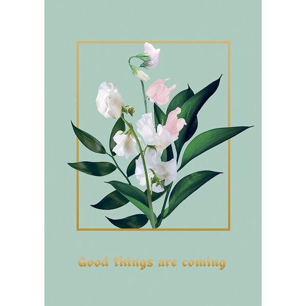 UHANA 2-osainen kortti - Good things are coming