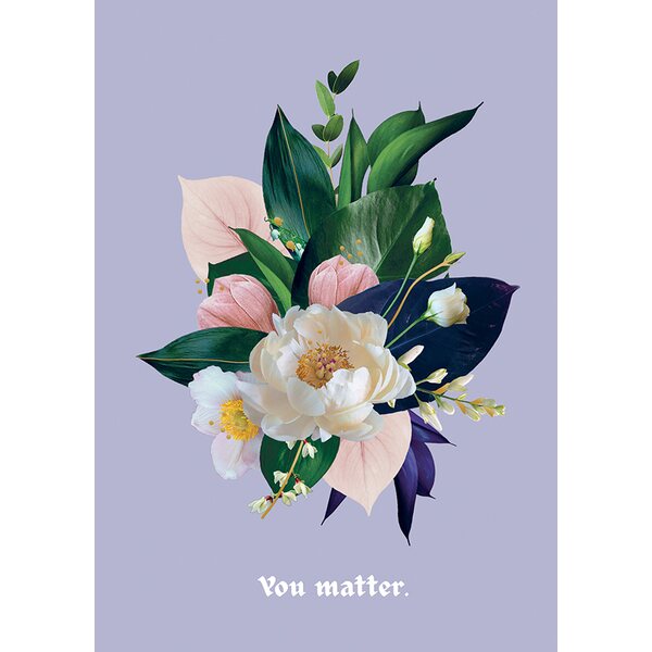 UHANA 2-osainen kortti - You matter