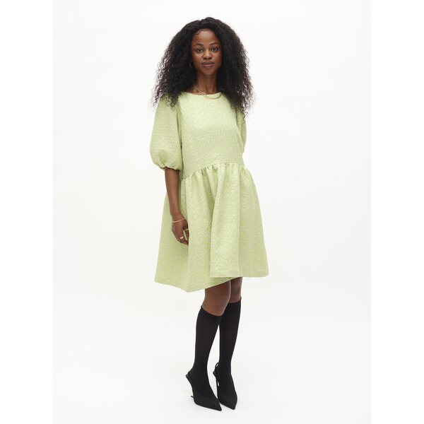 UHANA Dreamy Dress, Jacquard Neon Green