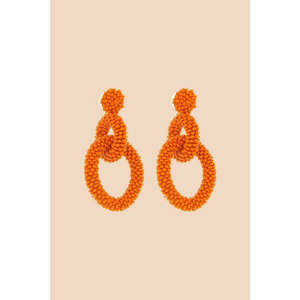 Kaiko Clothing Gia Earrings, Orange