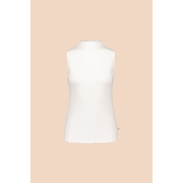 Kaiko Clothing Rib Top, White