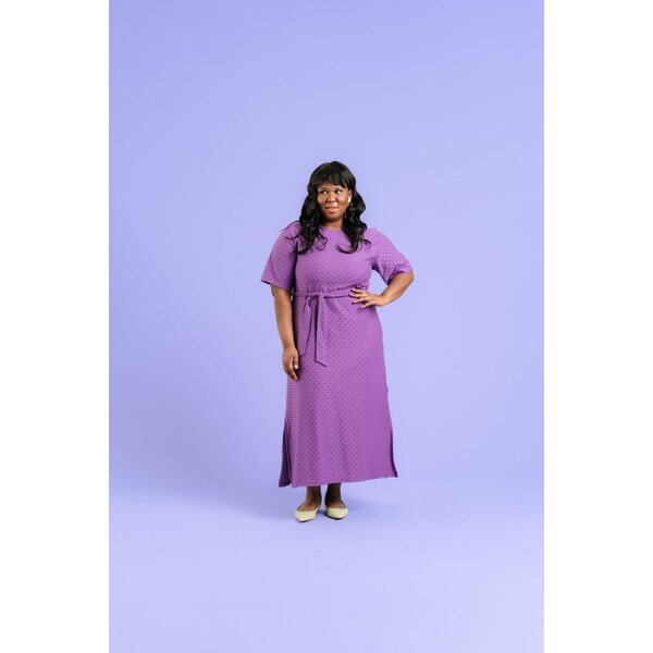Aarre Sam Dress, Purple Dot