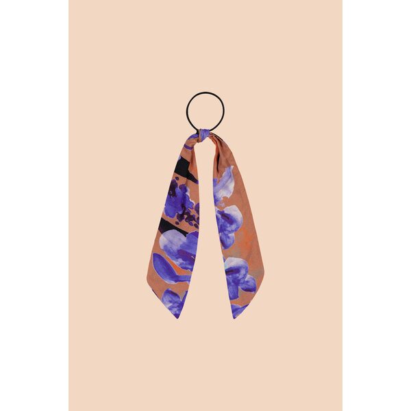 Kaiko Clothing Ponytail Scarf, Iris