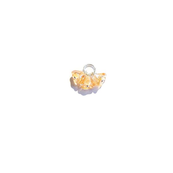 Never Too Lake Blooming Sorbet OSA, Champagne, 925 silver (2kpl)