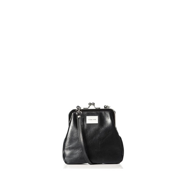 Globe Hope Aava Shoulder Bag, Black Leather