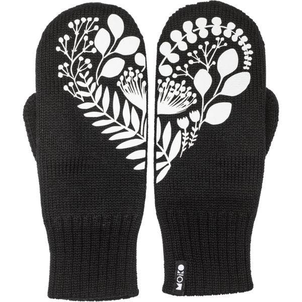 Flora Merino Wool Reflecting Mittens, Double Knit, MULTIPLE COLORS