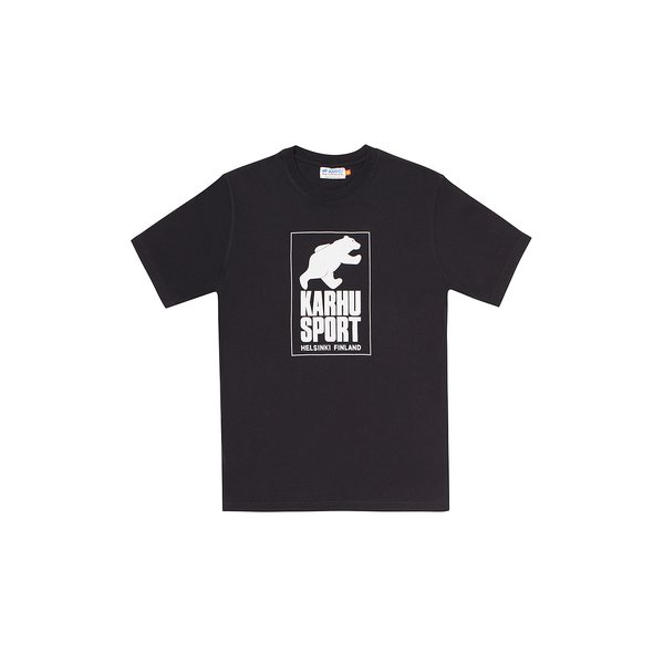 Karhu Helsinki Sport T-Shirt, Black / Light Grey