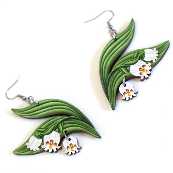 Design by KIETO Lily Of The Valley Earring
