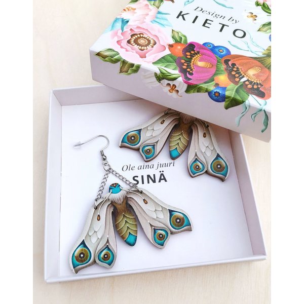 Design by KIETO Hawk Moth Earring