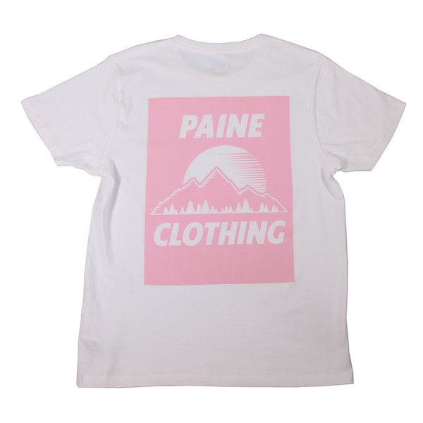 Paine Clothing Bäkki T-paita, Unisex, Valkoinen