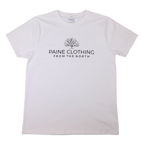 Paine Clothing From The North T-paita, Unisex, Valkoinen