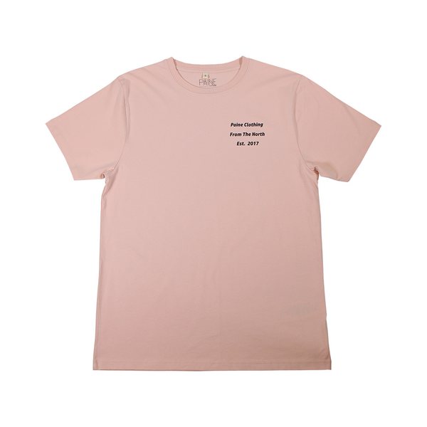 Paine Clothing Leima T-paita, Unisex, Misty Pink