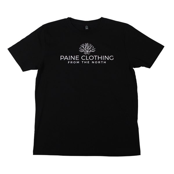 Paine Clothing From The North T-paita, Unisex, Musta