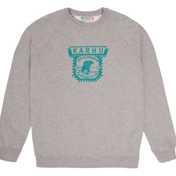 Karhu 1916 Logo Sweatshirt, Heather Grey / Fanfare