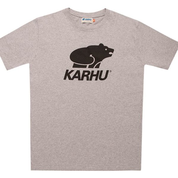 Karhu Basic Logo T-Shirt, Heather gray / Black