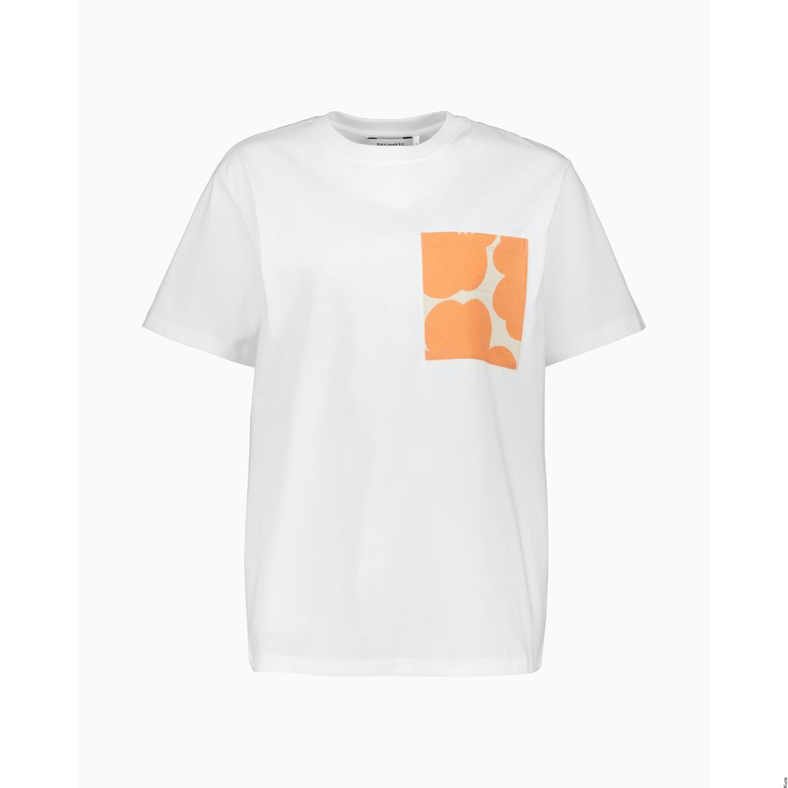 Marimekko Kioski Hiekka Solid T-paita, Oranssi | Naisten T-paidat | Kure