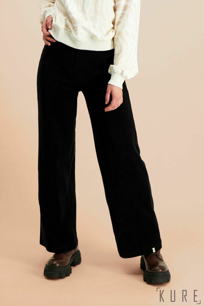 Kaiko Clothing Corduroy Pants, Black | Naisten housut | Kure